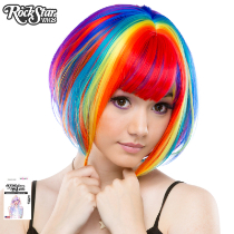 images/showcase/1505512045-Rockstar Wigs 00220 Rainbow Rock Rainbow Bob.jpg